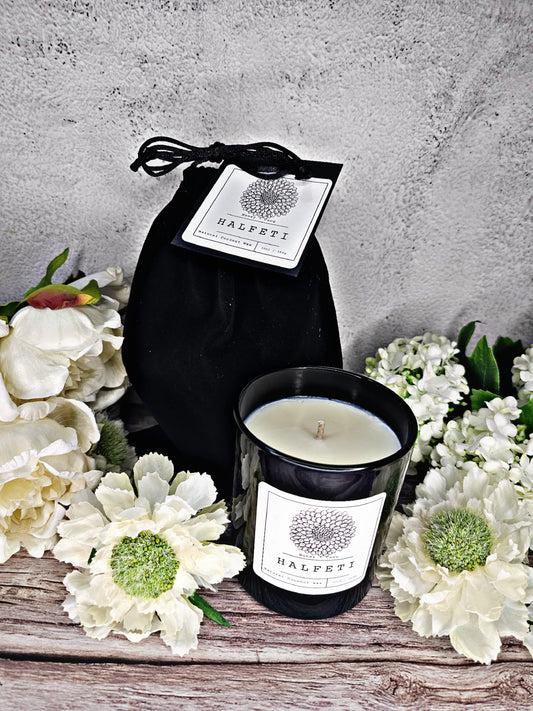 Halfetti Candle