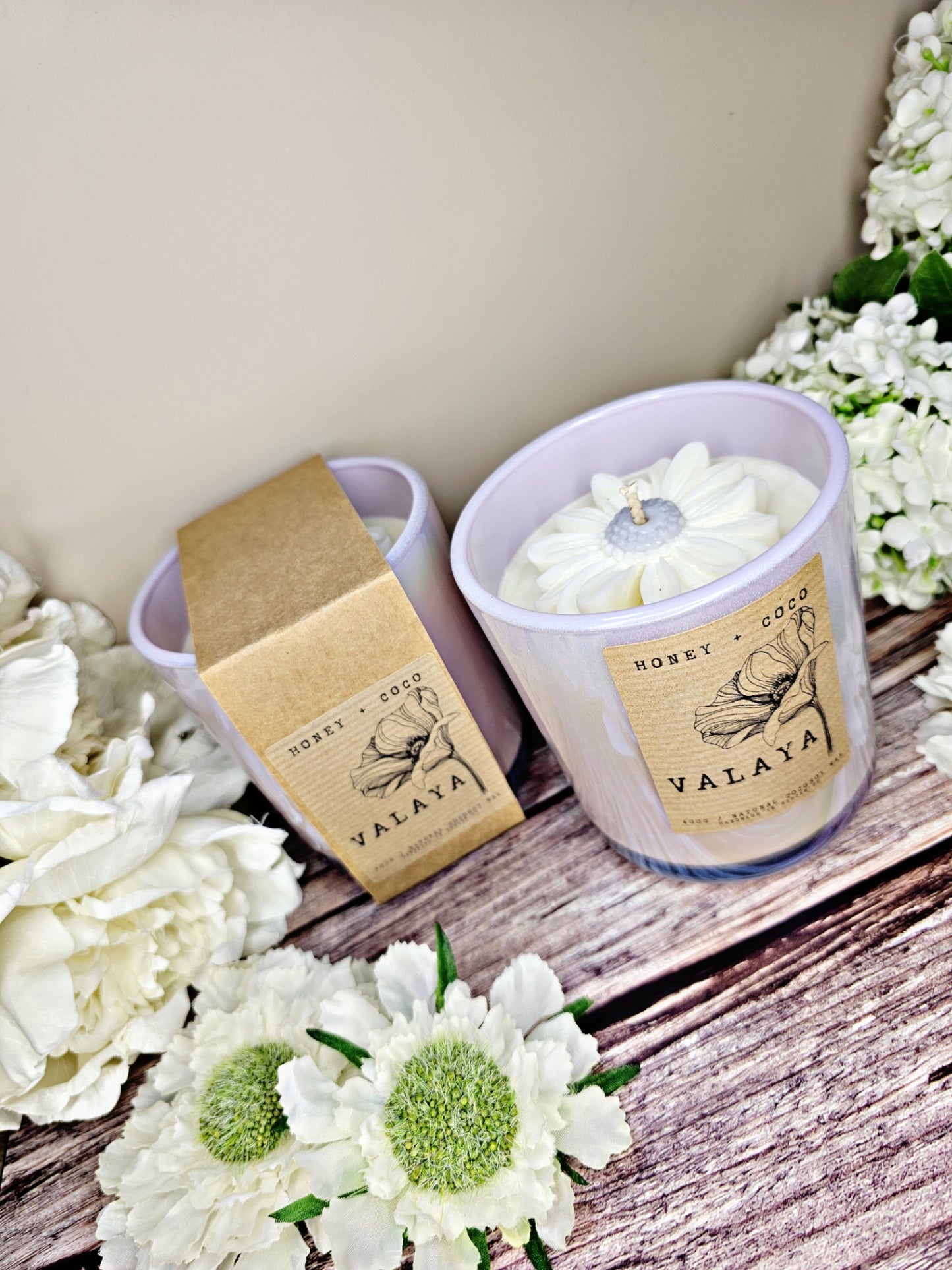 Valaya Violet Candle