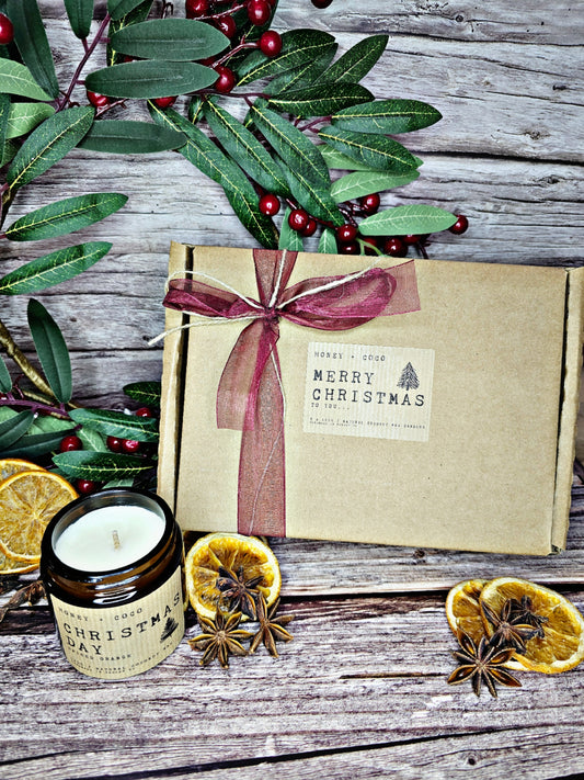 Christmas Candle Trio