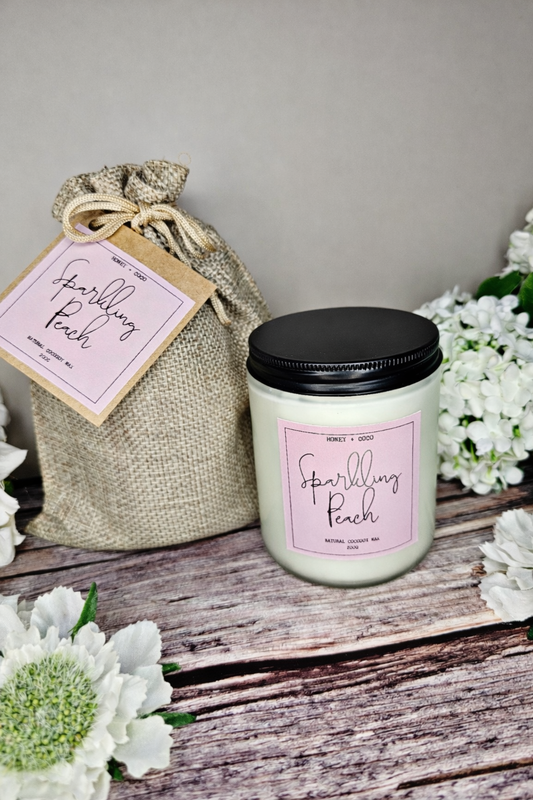 Sparkling Peach Candle