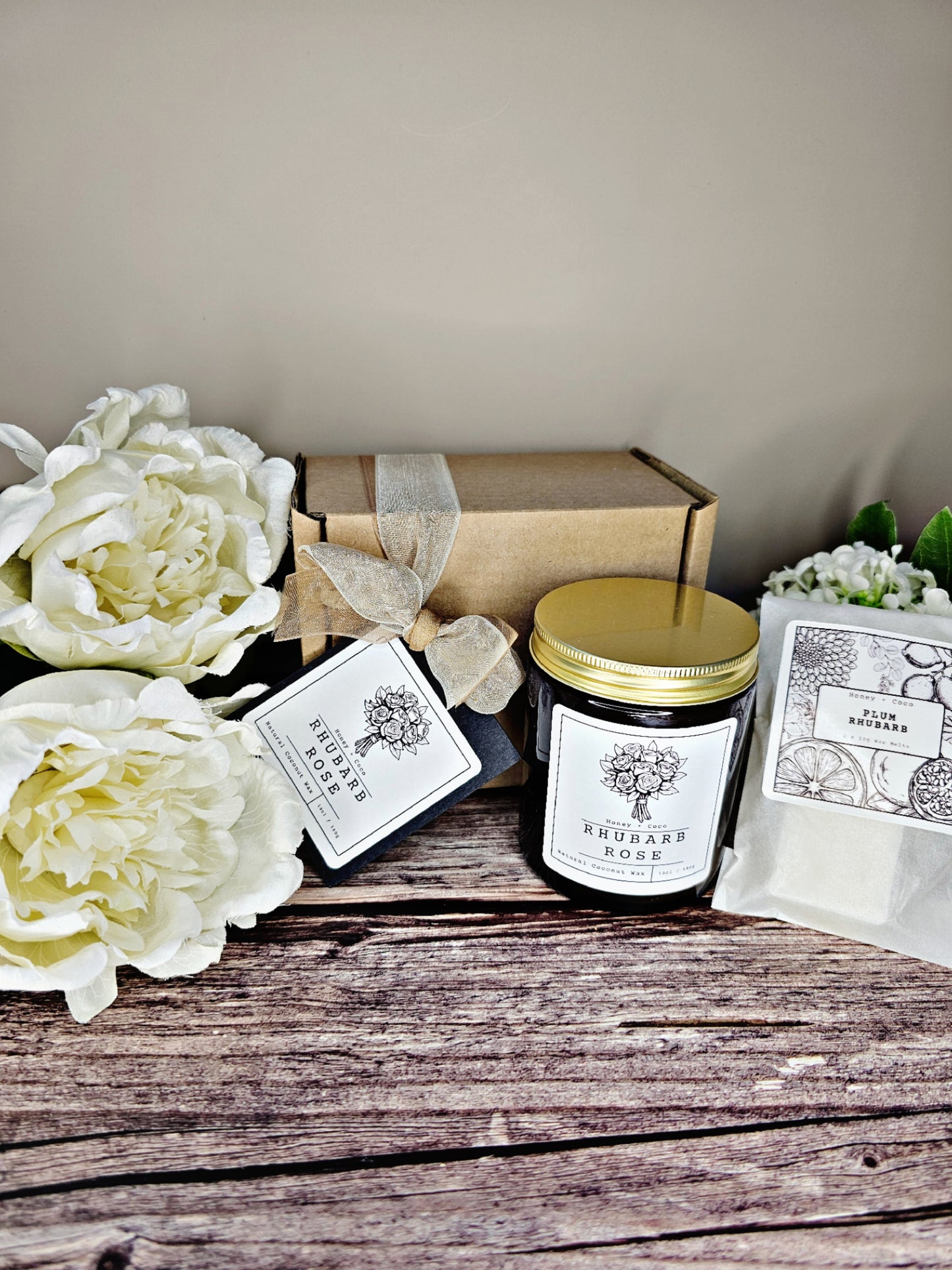 Rhubarb Rose Gift Box