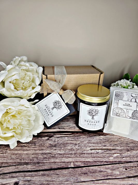 Rhubarb Rose Gift Box