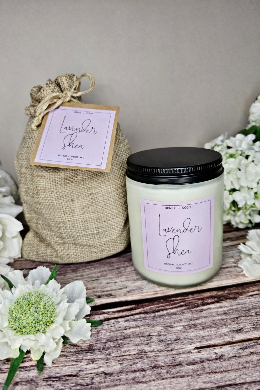 Lavender + Shea Candle