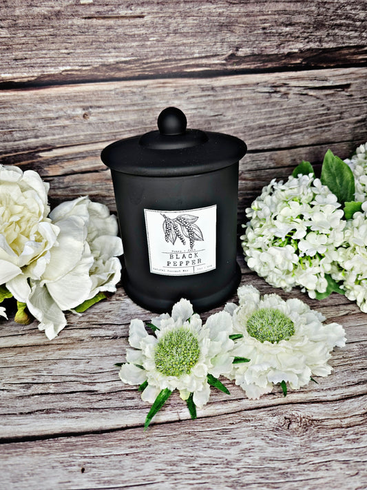 Luxe Black Candle