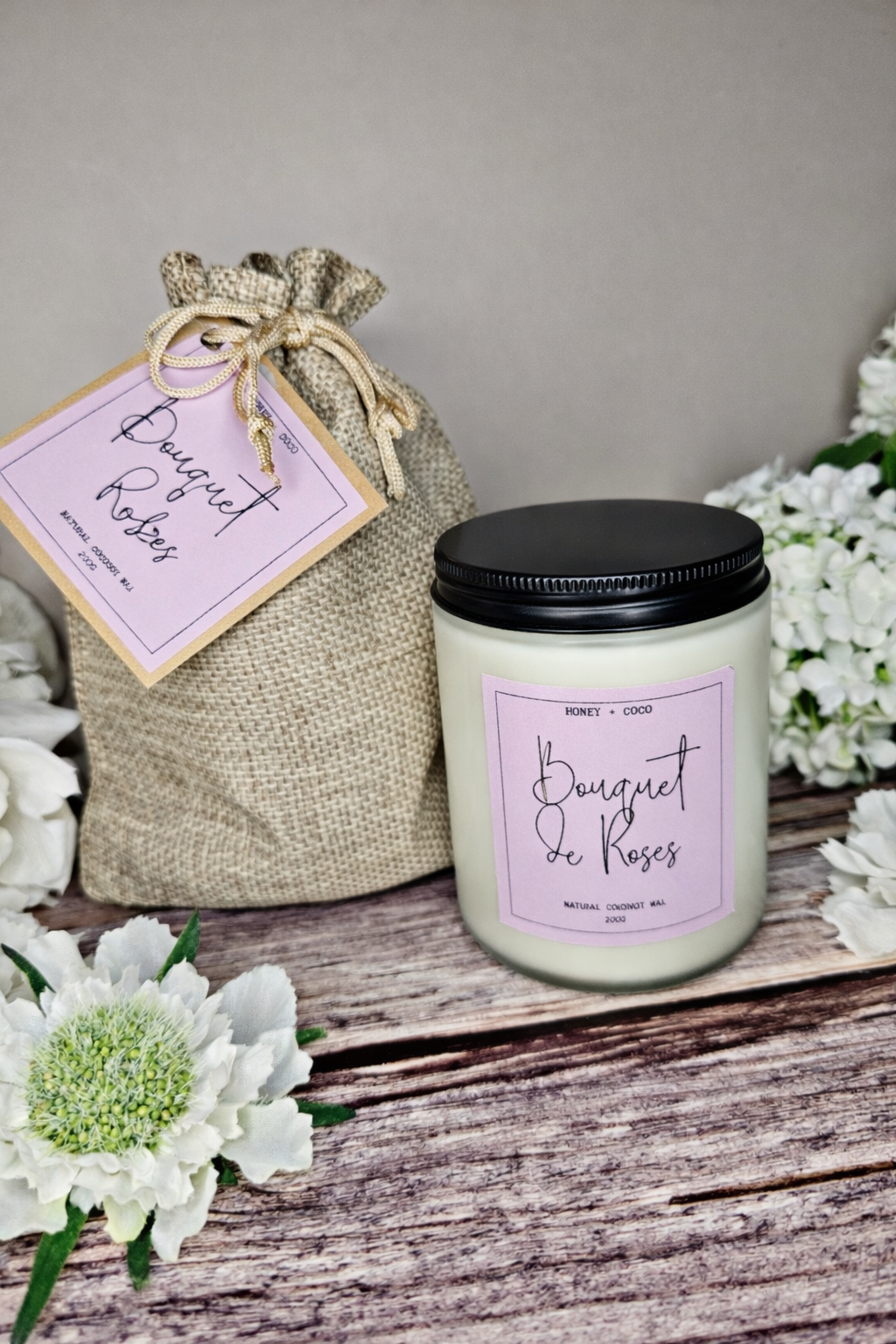 Bouquet de Roses Candle