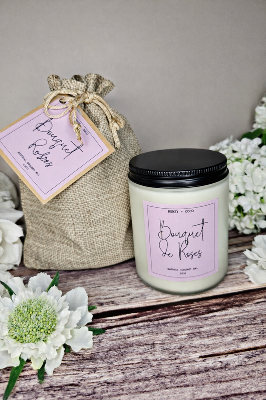 Bouquet de Roses Candle